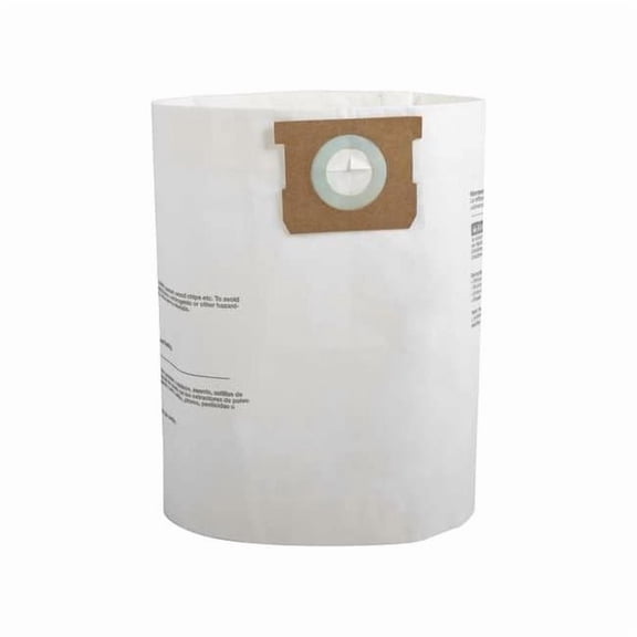 Dayton Vacuum Bags, 5 PK 61HW09