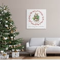 thumbnail image 2 of Stupell Industries Holly Jolly Christmas Mouse Graphic Art Gallery Wrapped Canvas Print Wall Art, Design by Livi Finn, 2 of 7