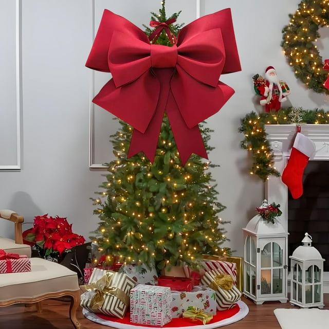 Kit de Matériel pour Nœud Papillon Décoration Nœud Papillon Ensemble de Fête de Noël Accessoires Kit de Matériel EVA