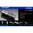 thumbnail image 6 of Jetbeam TCR20 LED Flashlight - 500 Lumens - CREE XP-L LED - Runs on 1 x 16340 or 1 x CR123A or 1 x AA Battery - Limited Edition (Dotted Version), 6 of 8