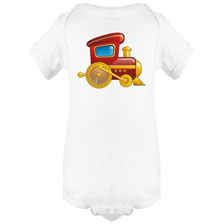 

Cartoon Toy Train Bodysuit Infant -Image by Shutterstock Newborn