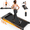 Black Orange, variant on Walking Pad with Vibration Pad, Under Desk Treadmill, 2.5HP 3.8MPH Fitness Jogging Machine, 12% Incline, with Remote Patbrela LED Display for Home