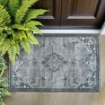 thumbnail image 6 of Beverly Rug Machine Washable Easy Cleaning Indoor Non-Slip Rugs Gray / Dark Gray 2'x3', 6 of 9