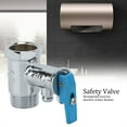 thumbnail image 3 of Tankless Water Heater Electric,Water Heater Service Valve Kit, 0.8Mpa Pressure Relief Electric Water Heater Kitchen Safety Valve,Clean Brass, 3 of 8