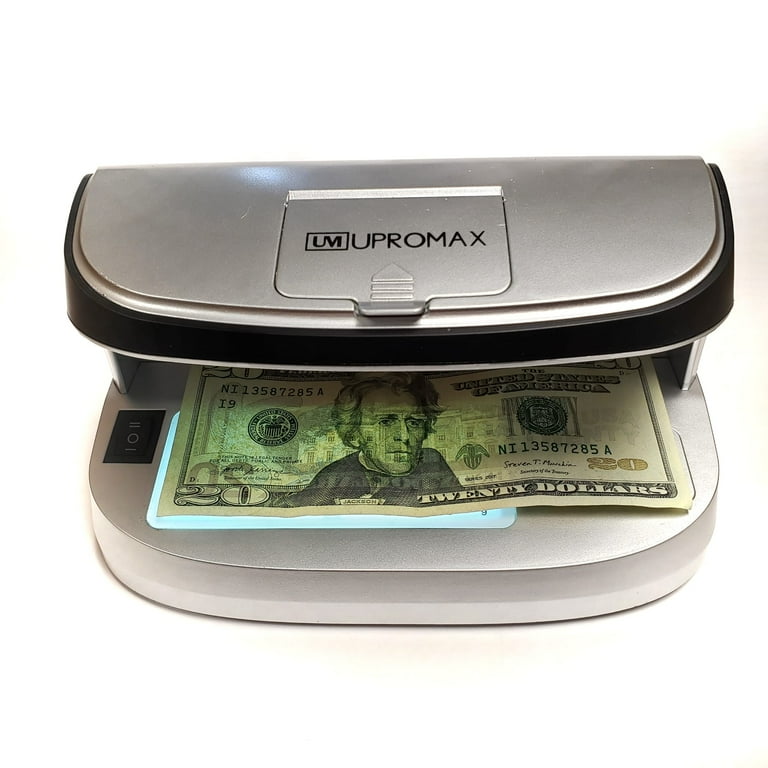 UPROMAX Portable LED MG & UV Cash Dollar Currency Checker