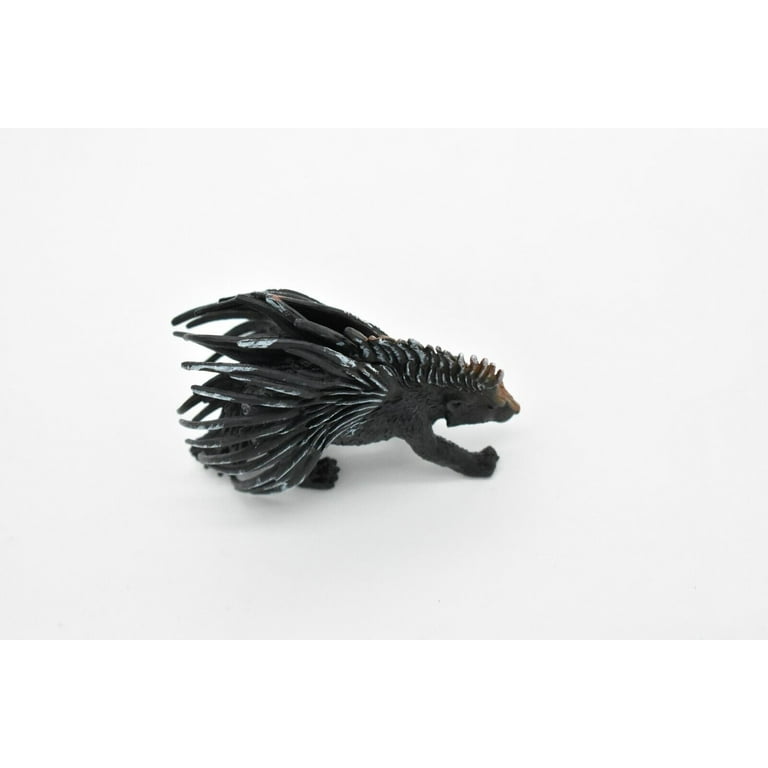 Porcupine Toy Animal Rodent Mammals Realistic Rubber Figure