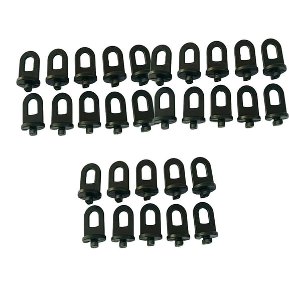 Fzaqwen 30x Plastic Greenhouse Hanging Net Clips Crop Hooks Clips Garden Accessories 30Pcs
