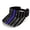 Black USA Flag, variant on Ealge USA Flag Visors Hat Lightweight Polyester Sports Visor Wide Brim Open Top Sun Visor for Outdoor Sports Running