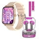 thumbnail image 1 of Reloj Inteligente Binden Kulest Kit con Audífonos rosa, 1 of 5