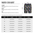 thumbnail image 3 of Salouo Turtle Pattern Men's Sleep Pajama Shorts,Pajama Bottoms Elastic Waistband Sleep Pajama Short PJ Shorts for Men -XX-Large, 3 of 6