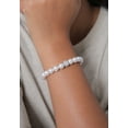 thumbnail image 4 of Elli by Julie & Grace Klassic Pearl Bracelet For Women from 7.09 Inches, 4 of 5