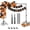 6.5' x 6.5', variant on 6.5x6.5 FT Backdrop Stand, Adjustable Photo Background Stand Support kit with Carry Bag for Parties, Decoration, Wedding, Photo Video Studio