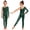 Green, variant on Girls Gymnastics Full Body Athletic Unitard Stage Performance Competitions Sequined Bodysuit Green 16