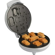 Waffle Wow Car Mini Waffle Maker- Make 7 Fun Different Race Cars, Trucks & Automobile Vehicle Shaped Pancakes for Kids, Adults- Electric Waffler Iron- Great for Breakfast Lovers