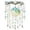 C#0718-69, variant on Ocean Themed Crystal Wind Chime Sea Turtle Stained Glass Style Hanging Ornament Acrylic Wind Chime with Crystal Pendants for Garden Porch Home Decor