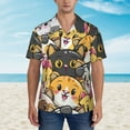 thumbnail image 4 of Balery Men'S Summer Hawaiian Shirts Short-Sleeve Design Name Printed Casual Shirts - Size Name, 4 of 9