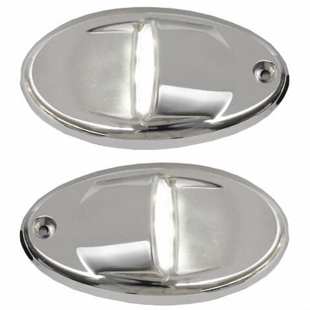 TecNiq Boat Surface Mount Docking Light E61-WS0F-1 | 1400 Lumen (Pair)