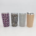 thumbnail image 6 of Joernso 600ml Rhinestone Studded Water Bottle Leak-proof 304 Stainless Steel Reusable Drinking Vacuum Flask for Office, 6 of 8