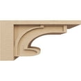 thumbnail image 3 of 11"W x 22"D x 11"H Wide Alma Rough Cedar Woodgrain TimberThane Corbel, Primed Tan, 3 of 6