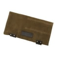 thumbnail image 6 of Unique Bargains 1Pcs Barber Scissors Bag Salons Tool Pouch with Multi-Pockets for Hair Stylists 9.45"x4.92" Coffee Color, 6 of 7