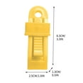 thumbnail image 2 of Heavy Duty Tarp Clips , Multi-Purpose Awning Clamps Set with Strong Lock Grip for Holding Up Tarp, Canopy, Sun Shade, and Pool Cover -Yellow, 2 of 3