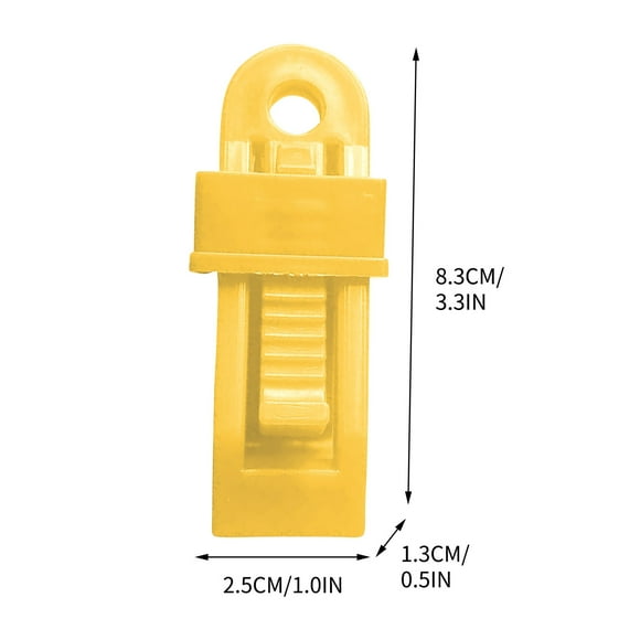 Plastic Tent Clip Windproof Rope Fixing Clip Sunshade Clip Tarpaulin Rainproof Cloth Fixing Clip