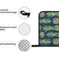 thumbnail image 6 of Tropical Fruit Pineapple Print Oven Gloves, Kitchen Baking Four Piece Set, Heat-Resistant and Heat-Insulating Gloves, 6 of 6