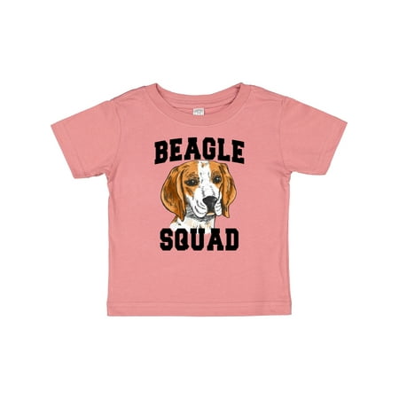 

Inktastic Dog Beagle Squad Gift Baby Boy or Baby Girl T-Shirt