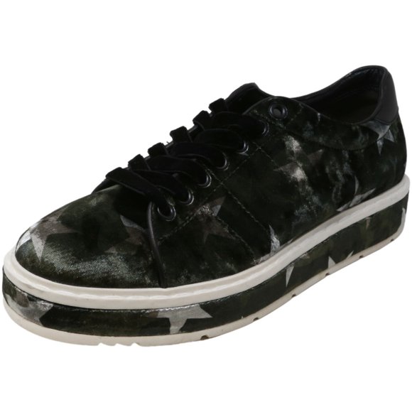 Kennel And Schmenger Men's Indian Calf Olive Ankle-High Velvet Sneaker - 8.5 M
