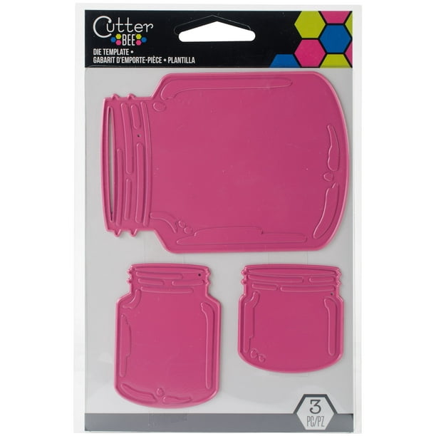 Cutter Bee Die TemplateMason Jars