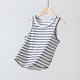 thumbnail image 1 of Camiseta a rayas para niños y niñas, ropa de verano, trajes, camisetas de algodón, Tops qym unisex, 1 of 2
