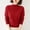 Wine, variant on Vivianyn HD Women's Solid Mock Neck Sweater, Long Sleeve Casual Knit Pullover,Beige,Size S-XXXL
