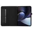 thumbnail image 3 of Compatible Oppo Pad Neo Leather Case with Cloth Texture, Tablet Stand Cover and Card Holder, 3 of 5