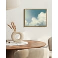 thumbnail image 4 of Drsoum Cloud Wall Art Cloudy Sky Natural Wall Decor Vintage Landscape Modern Painting Artwork for Living Room Bedroom 8x10in Natural Framed, 4 of 5