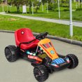 thumbnail image 3 of Costway Electric Powered Go Kart Kids Ride On Car 4 Wheel Racer Buggy Toy Outdoor Red, 3 of 8