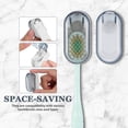 thumbnail image 2 of MOVTOTOP Toothbrush Holder Set with Protective Covers for Bathroom Use Easy to Install No Drilling 4pcs, 2 of 8