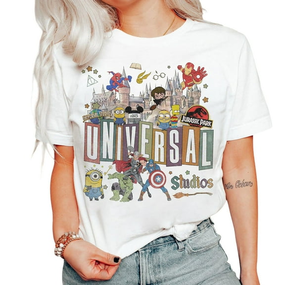 Disney Universal Studios Family Vacation T Shirt for Disney World Trip Matching Tee for Men Women Kids