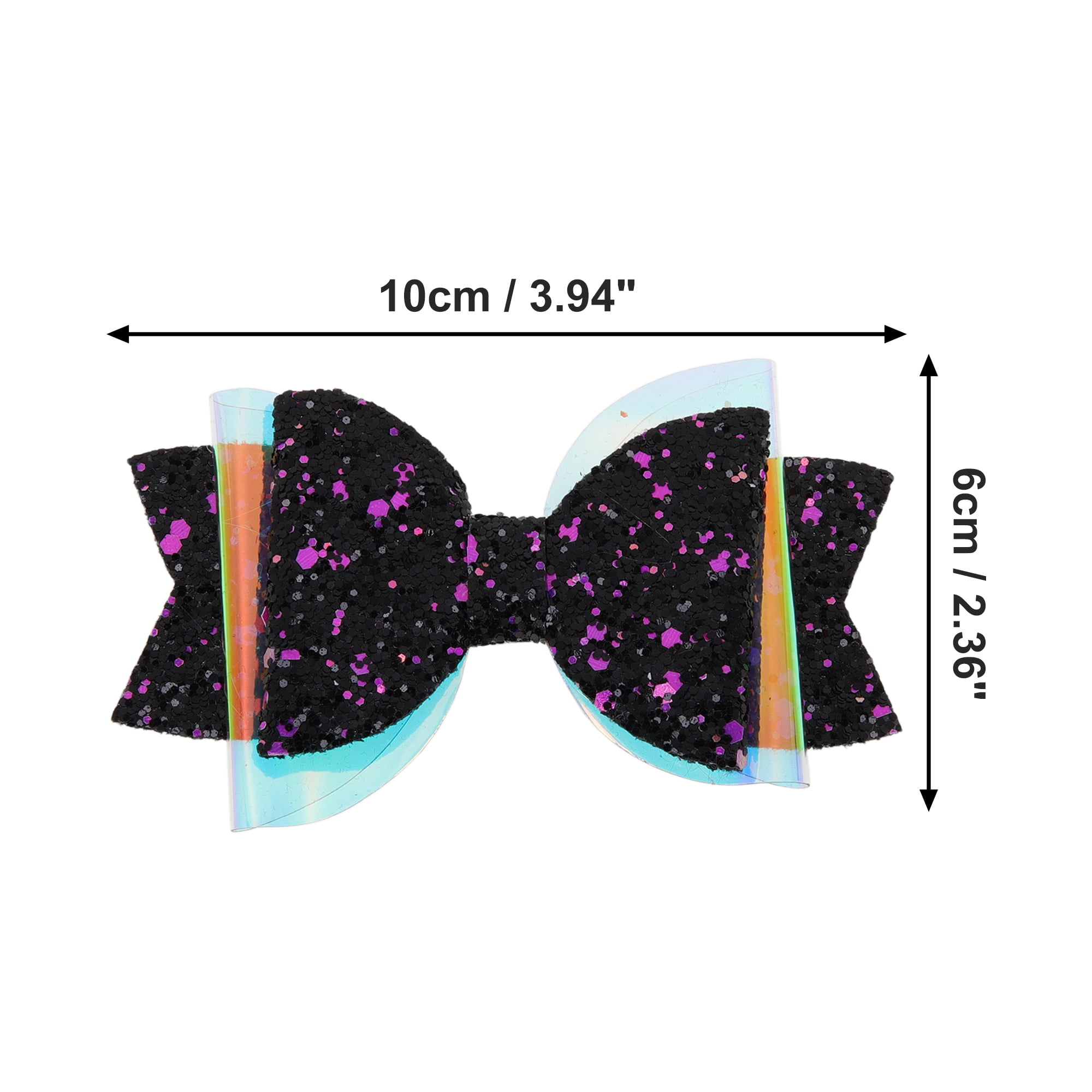 Unique Bargains 1Pc Kitchen Use Bow Thermal Bottle Drinkware Accessory Black Purple