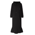 thumbnail image 4 of Sngxgn Women's Pencil Dress Office Work Dresses Party(Black,XXXL), 4 of 5