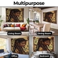 thumbnail image 4 of Braids, Curls & Culture Wall Tapestry for Bedroom by DC | African American Tapestry Wall Hanging & Aesthetic Decor for Dorm, Living Room, Picnic & Home | 39"x52", 4 of 7