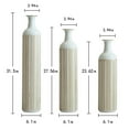 thumbnail image 2 of Home Decor Accessories Floor metal vase modern style decoration home white metal vase 3-piece set gorgeous home decoration large glazed metal vase,Wall Hooks, 2 of 2