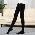 thumbnail image 4 of Women Cotton Socks Thigh Women’s for Autumn Winter Super Long Female Stocking over The Knee Women's, 4 of 4