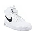 thumbnail image 2 of nike men's air force 1 high '07 white/black/white basketball shoe 13 men us, 2 of 6