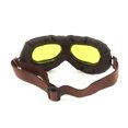 thumbnail image 4 of Bangcool Ski Goggles Adjustable Windproof Vintage Outdoor Goggles Motorcycle Goggles, 4 of 5
