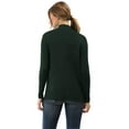 thumbnail image 3 of Women's Open Front Knit Long Sleeve Pockets Sweater Slim Cardigan, 3 of 5