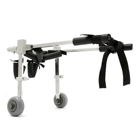 10'' Pet Wheelchair Cart Height For Handicapped Hind Legs Dog Stainless
