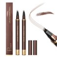 thumbnail image 1 of Espoce Pack de 2 lápices para cejas microblading impermeables, marrón oscuro, 1 of 9