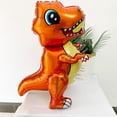 thumbnail image 5 of MOLAGU Giant Self Standing Dinosaur Foil Balloons for Dinosaur Birthday Party Supplies Decorations, 3D Aluminium Foil Balloons Decor, 4Pack, 5 of 6