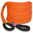 thumbnail image 3 of MADE in the U.S. Kinetic Energy RECOVERY ROPE 1-1/8 inch X 30 ft "Safety Orange" w/ Heavy-Duty Carry Bag (Full-size truck), 3 of 3