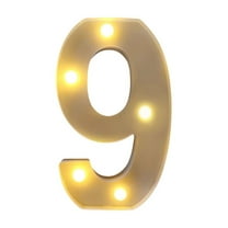 LED Marquee Letter Lights, Warm White and Cool White Decorative Lighted Letters, Light Up Alphabet Letters for Boys Girls, Party, Wedding, Bar, Night Light, Birthday Decoration